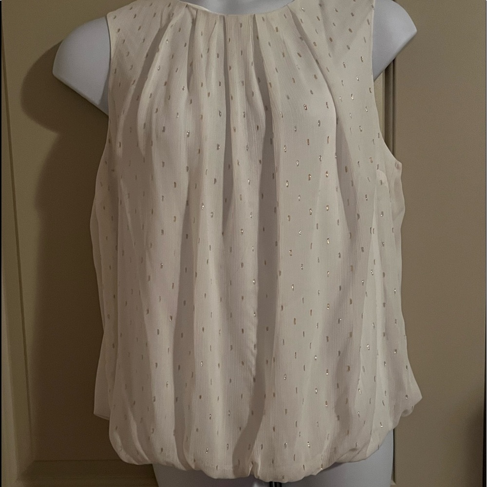 Liz Claiborne off white blouse